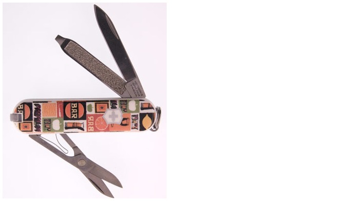 Couteau Victorinox, série Fashion Classics Multicolore