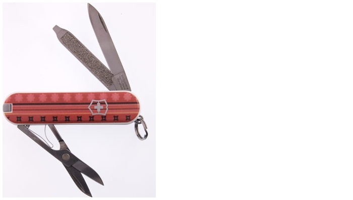 Couteau Victorinox, série Fashion Classics Multicolore