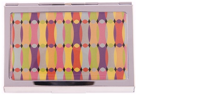 Porte-cartes de visite S&P, série Stephanie Multicolore