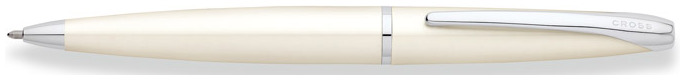 Stylo bille Cross, série ATX  Blanc Nacré