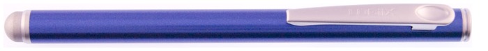 Stylet pour écran tactile (iPad) Logiix, série Titanium Bleu