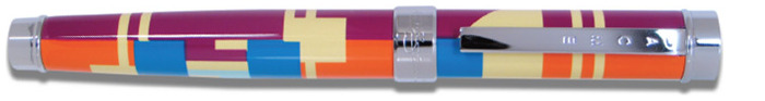 Stylo bille roulante Acme Writing Tools, série Alberto Berga-Perales Multicolore