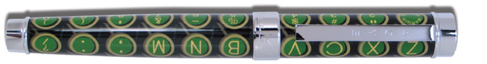 Stylo bille roulante Acme Writing Tools, série Michael Doret Multicolore