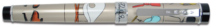 Stylo bille roulante Acme Writing Tools, série Charles & Ray Eames Multicolore