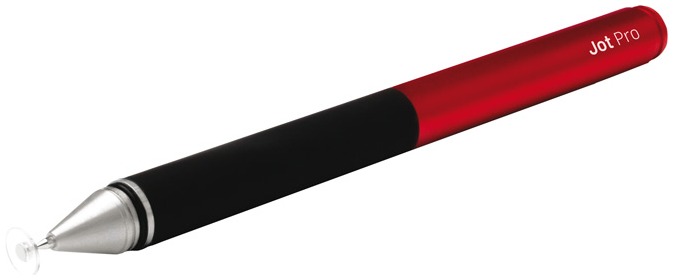 Stylet pour écran tactile (iPad) Adonit, série Jot Pro Rouge