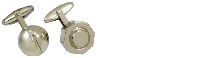 Acme Writing Tools Cufflink, Adrian Olabuenaga series Multicolor