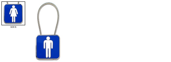 Acme Writing Tools Key ring, Adrian Olabuenaga series Multicolor