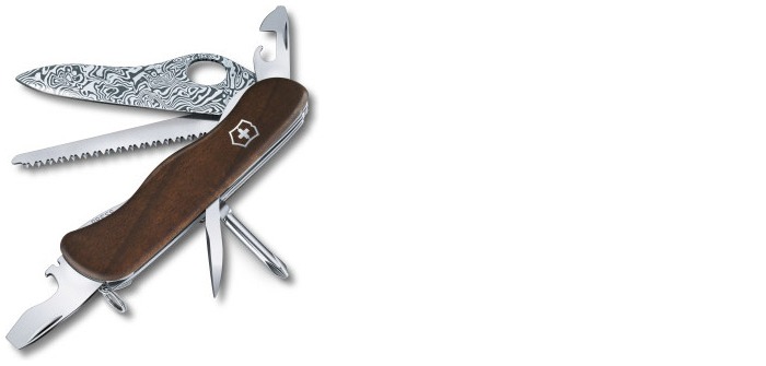 Couteau Victorinox, Série Damascus Limited Edition 2012 Brun