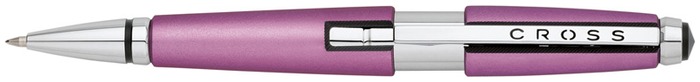Stylo bille roulante rétractable Cross, série Edge Rose