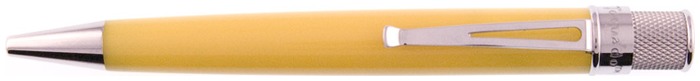 Stylo bille roulante rétractable Retro 51, série Tornado Acrylics Jaune