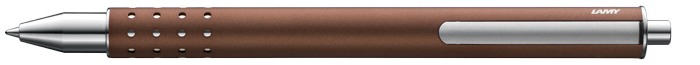 Stylo bille roulante rétractable Lamy, série Swift Brun