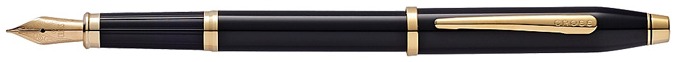 Cross Fountain pen, Century II series Black lacquer Gt