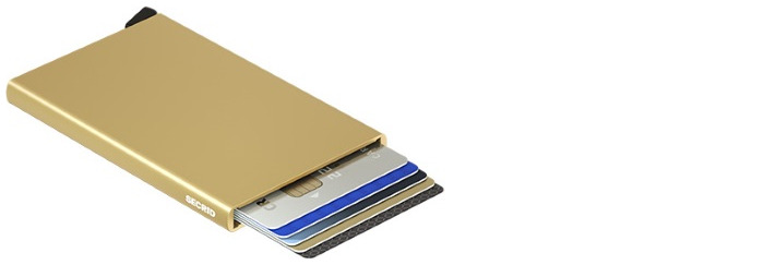 Secrid Card case, Cardprotector series Gold