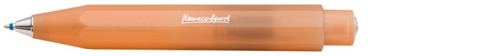 Kaweco Ballpoint pen, Frosted Sport series Translucent orange (Soft Mandarine)
