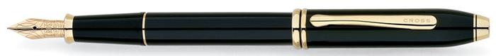 Cross Fountain pen, Townsend serie Black GT