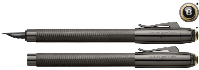 Faber-Castell, Graf von Fountain pen, Bentley Limited Edition Centenary series Gun metal black