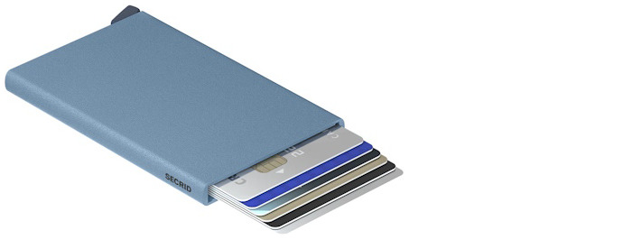Porte-cartes Secrid, série Cardprotector Poudre Bleu ciel