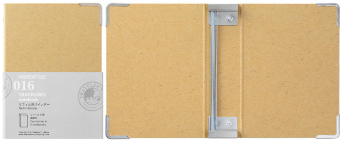 Traveler's Company Binder, Storage series (for notebook passport size refill)