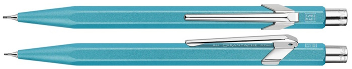 Caran d'Ache Mechanical pencil, 844 Colormat-X series Turquoise (0.7mm)