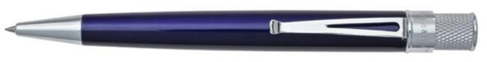 Stylo bille roulante rétractable Retro 51, série Tornado Classic Lacquers Bleu