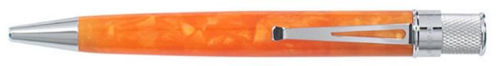 Stylo bille roulante rétractable Retro 51, série Tornado Acrylics Orange