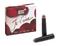 Cartouche d'encre Mont Blanc, série Refill & ink - Recharge & encre Encre rouge
