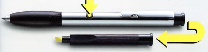 Stylo multifonction Lamy , série PickUp acier