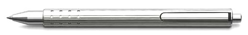 Stylo bille roulante rétractable Lamy , série Swift Platine