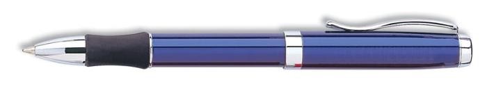 Stylo à bille Bankers, série Metal Writing Instruments Bleu