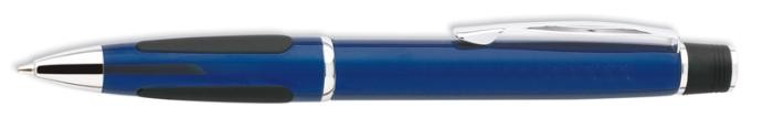 Stylo à bille Bankers, série Metal Writing Instruments Bleu