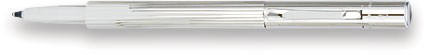 Stylo bille Faber-Castell, série Slim platinum plated Platine