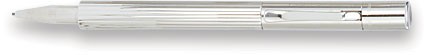 Porte mine Faber-Castell, série Slim platinum plated Platine