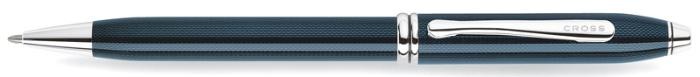 Stylo bille Cross, série Townsend Bleu