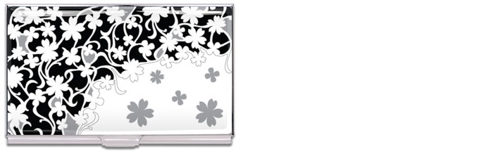 Porte-cartes de visite Acme Writing Tools, série Gabrielle Lewin Multicolore