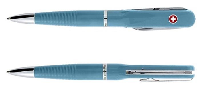 Stylo multifonction&nbsp;Wagner of Switzerland,&nbsp;s&eacute;rie&nbsp;Swiss Pen X-1&nbsp;Bleu