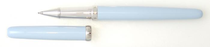 Stylo bille roulante Deborah Bedard Design, série Parisian Bleu