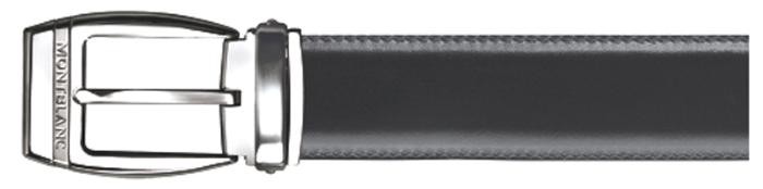 Ceinture Mont Blanc, série Contemporary line Belt Noir