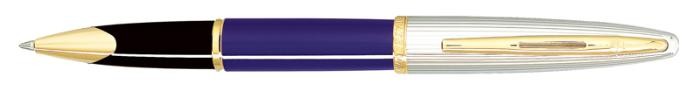 Stylo bille roulante Waterman , série Carène Deluxe Bleu