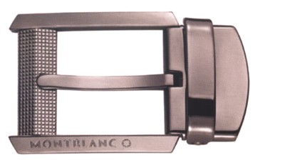 Ceinture Mont Blanc, série Contemporary line Belt Noir