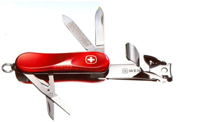 Wenger Knife, Swiss Clipper serie Red