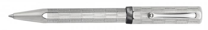 Stylo bille Montegrappa , série Privilege Déco Argent