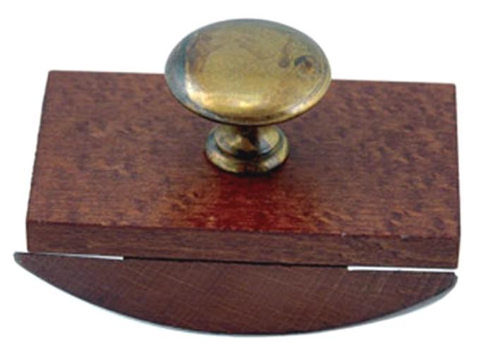 Buvard Rubinato, série Accessories Brun