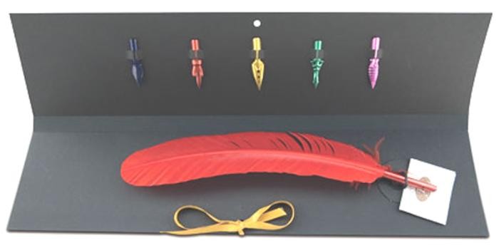 Plume d'oie&nbsp;Rubinato,&nbsp;s&eacute;rie&nbsp;Quill&nbsp;Rouge