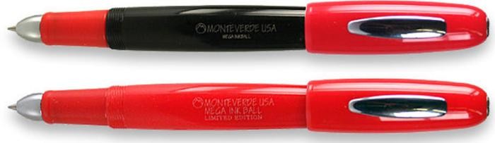 Stylo bille roulante MonteVerde, série Mega Ink Ball Limited Edition Rouge