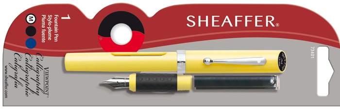 Stylo plume Sheaffer, série Calligraphy Noir
