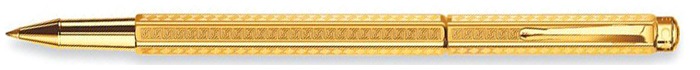 Stylo bille roulante Caran d'Ache, série Ecridor  Or