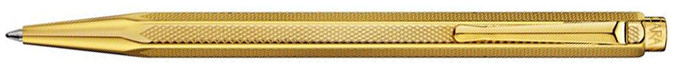 Stylo bille Caran d'Ache, série Ecridor Retro Doré