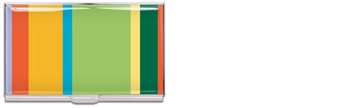 Acme Writing Tools Business card holder, Gene Meyer serie Multicolor