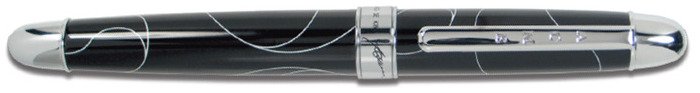 Stylo bille roulante Acme Writing Tools, série Young Se Kim Noir