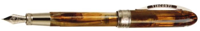 Stylo plume Visconti , série Van Gogh Midi Ambre translucide avec pointe en or 14kt